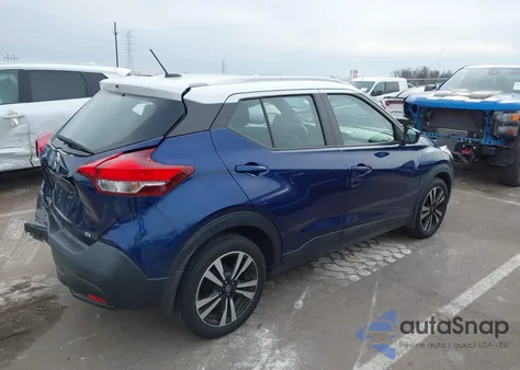 2018 Nissan Kicks Sv from USA, damaged, VIN 3N1CP5CU2JL543023